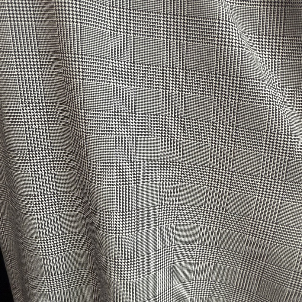Herringbone athleisure Pants with black stripe - Picture 2 of 5